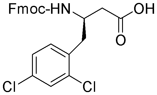 Fmoc-2,4-dicloro-D-β-homofenilalanina