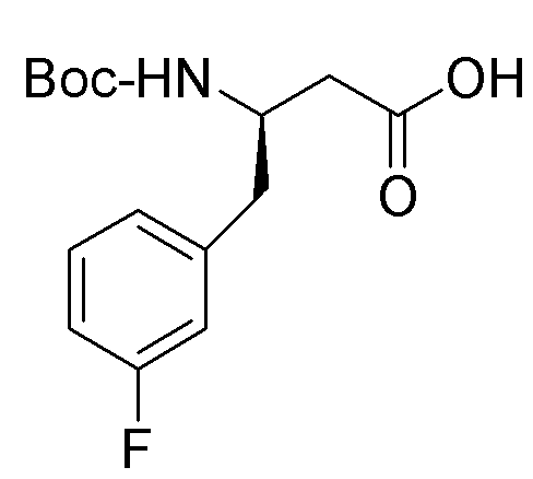 Boc-3-fluoro-D-β-homophenylalanine