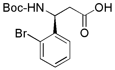 Boc-(S-3-amino-3-(2-bromophenyl)propionic acid