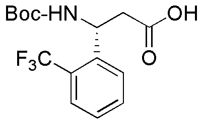 Boc-(R)-3-amino-3-(2-trifluoromethylphenyl)propionic acid
