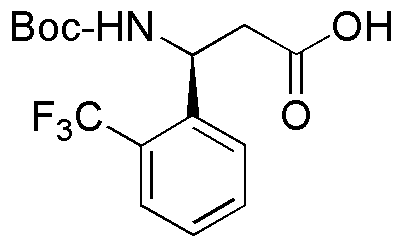 Boc-(S)-3-amino-3-(2-trifluoromethylphenyl)propionic acid