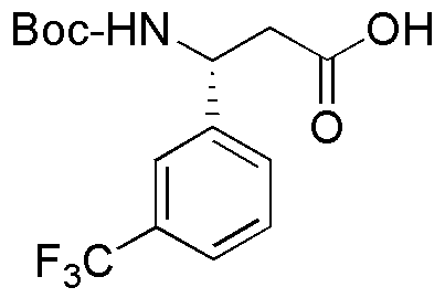 Boc-(R-3-amino-3-(3-trifluoromethylphenyl)propionic acid