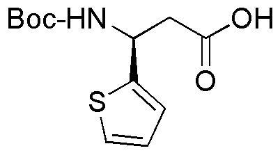 Acide boc-(S-3-amino-3-(2-thiényl)propionique)