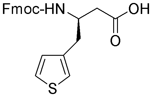 Ácido Fmoc-(R-3-amino-3-(3-tienil)propiónico
