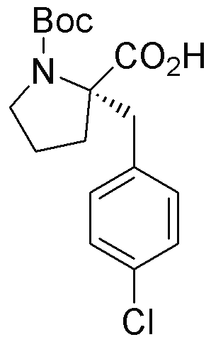 Boc-(S)-α-(4-chlorobenzyl)proline