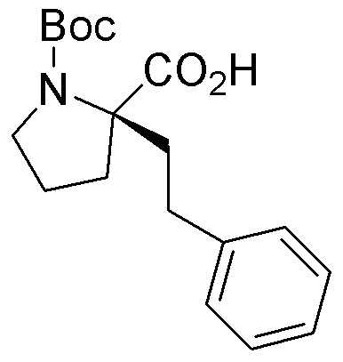Boc-(R)-α-phenethylproline