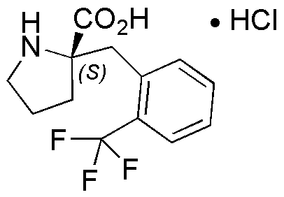(S-α-(2-Trifluoromethylbenzyl)prolineHCl