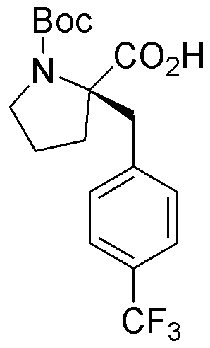 Boc-(R-α-(4-trifluoromethylbenzyl)proline