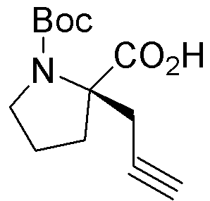 Boc-R)-a-propynylproline
