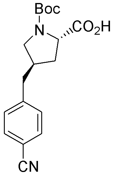 Boc-(R)-γ-(4-cyanobenzyl)-L-proline