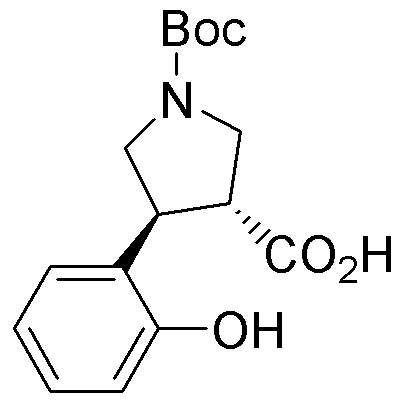 Boc-(+/-)-trans-4-(2-hydroxyphenyl)pyrrolidine-3-carboxylic acid
