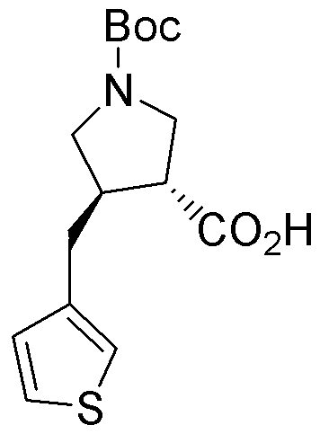 Boc-(+/-)-trans-4-(3-thienyl)pyrrolidine-3-carboxylic acid