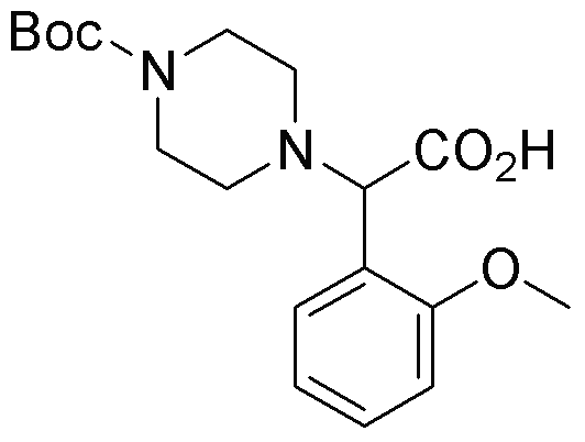 2-(4-Boc-piperazinyl)-2-(2-methoxyphenyl)acetic acid