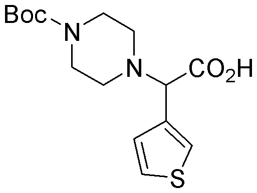 2-(4-Boc-piperazinyl)-2-(3-thienyl)acetic acid