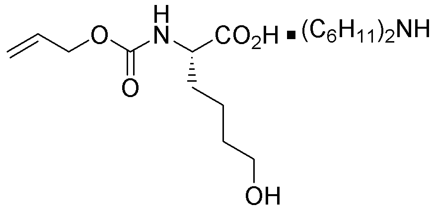 Sal de diciclohexilamonio de Nα-aliloxicarbonil-6-hidroxi-L-norleucina