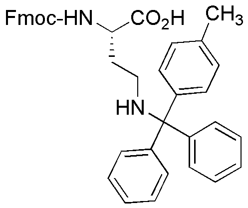 Nα-Fmoc-Nγ-(4-methyltrityl)-L-2,4-diaminobutyric acid Solvate with MTBE