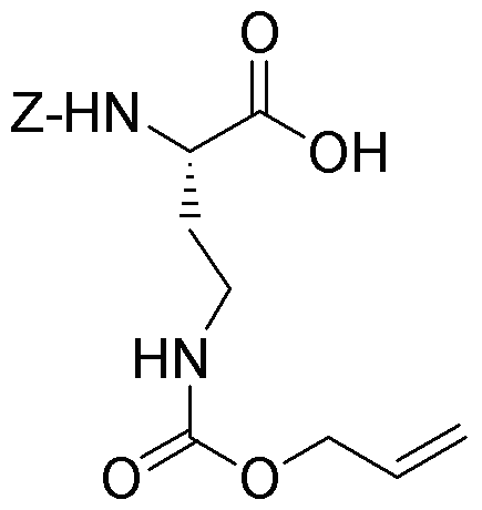 Sal diciclohexilamonio del ácido Nα-Z-Nγ-aliloxicarbonil-L-2,4-diaminobutírico
