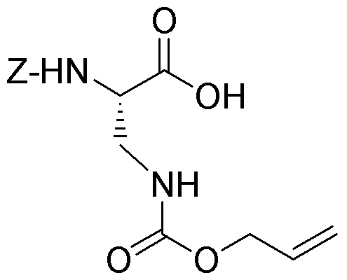 Sal diciclohexilamonio del ácido Nα-Z-Nβ-aliloxicarbonil-L-2,3-diaminopropiónico