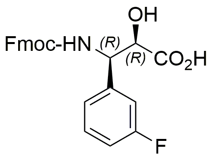 Fmoc-(2R,3R-3-amino-3-(3-fluorophenyl)-2-hydroxypropionic acid