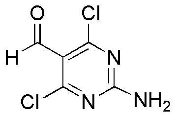 2-Amino-4,6-dichloropyrimidine-5-carbaldehyde
