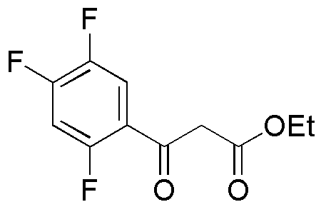 Ethyl 2,4,5-trifluorobenzoylacetate
