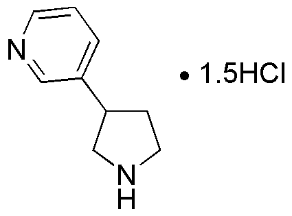 3-Pyrrolidin-3-ylpyridine sesquihydrochloride