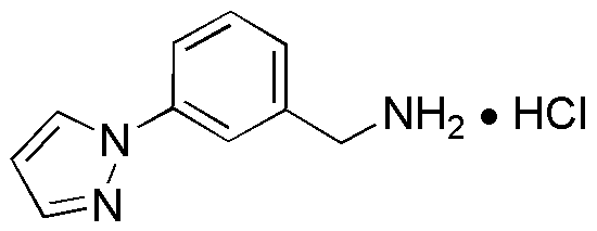 3-Pyrazol-1-yl-benzylamine hydrochloride