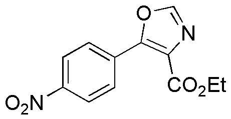 5-(4-Nitrophenyl)oxazole-4-carboxylic acid ethyl ester