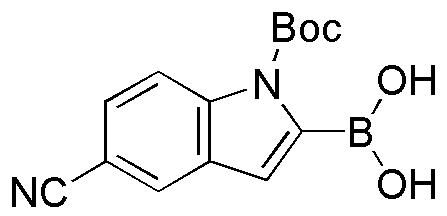 1-Boc-5-cyano-1H-indole-2-boronic acid