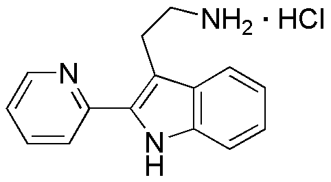 2-(2-Pyridin-2-yl-1H-indol-3-yl)ethanamine monohydrochloride