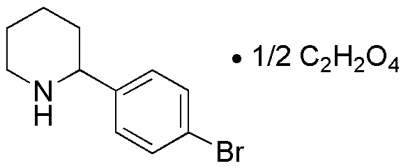 2-(4-Bromophenyl)piperidine hemioxalate