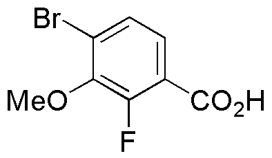 4-Bromo-2-fluoro-3-methoxy-benzoic acid