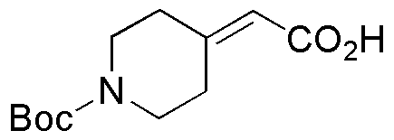 1-Boc-piperidin-4-ylidene-acetic acid