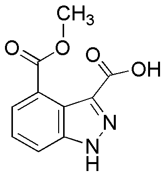 1H-Indazole-3,4-dicarboxylic acid 4-methyl ester