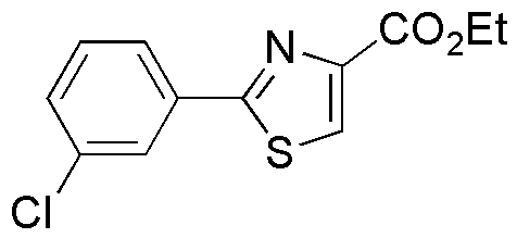 2-(3-Chlorophenyl)thiazole-4-carboxylic acid ethyl ester