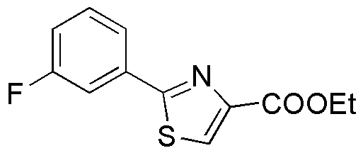 2-(3-Fluorophenyl)thiazole-4-carboxylic acid ethyl ester