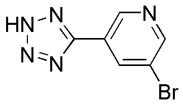 3-Bromo-5-(2H-tetrazol-5-yl)pyridine
