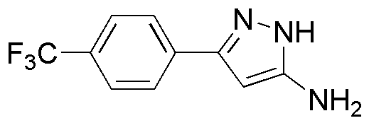 5-(4-Trifluorometil-fenil)-2H-pirazol-3-ilamina