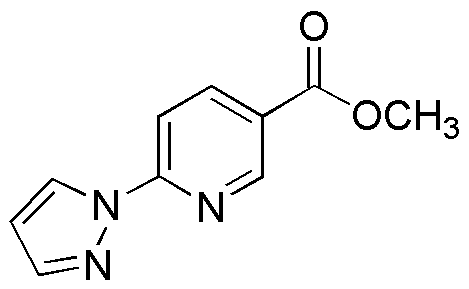 6-Pyrazol-1-yl-nicotinic acid methyl ester