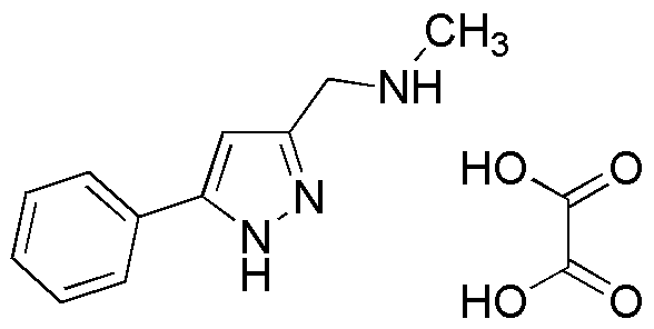Sal de oxalato de metil-(5-fenil-1H-pirazol-3-ilmetil)amina
