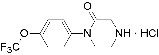 1-(4-(Trifluoromethoxy)phenyl)piperazin-2-one hydrochloride