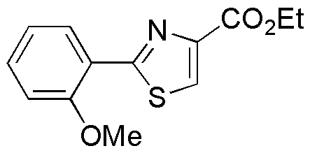 Éster etílico del ácido 2-(2-metoxifenil)tiazol-4-carboxílico
