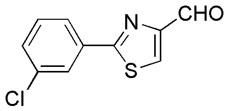 2-(3-Chlorophenyl)thiazole-4-carbaldehyde