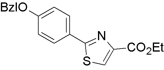2-(4-Benzyloxyphenyl)thiazole-4-carboxylic acid ethyl ester