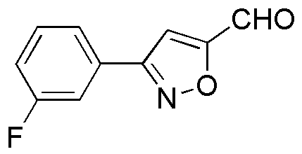3-(3-Fluorophenyl)isoxazole-5-carbaldehyde