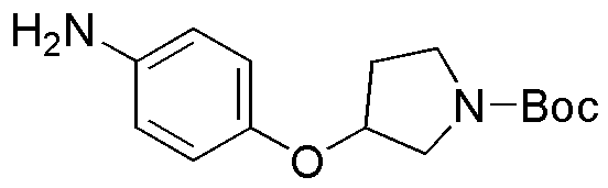 3-(4-Aminophenoxy)pyrrolidine-1-carboxylic acid tert-butyl ester