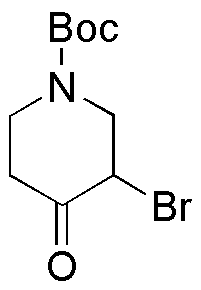 Ester tert-butylique de l'acide 3-bromo-4-oxo-pipéridine-1-carboxylique