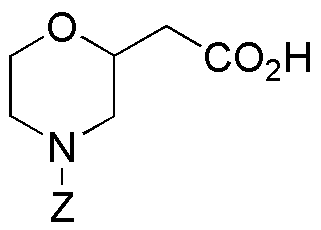 Ácido 2-(4-NZ-morfolin-2-il)acético