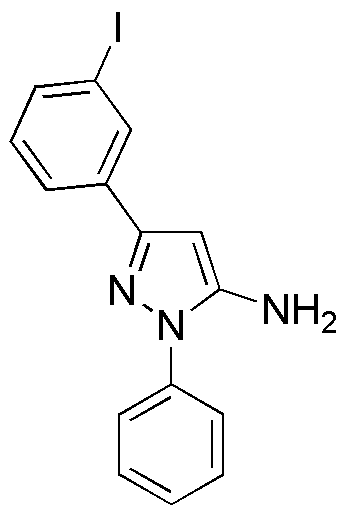 5-(3-Iodophenyl)-2-phenyl-2H-pyrazol-3-ylamine