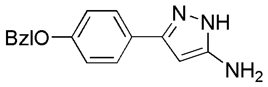 5-(4-Benzyloxyphenyl)-2H-pyrazol-3-ylamine